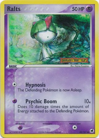 Ralts (60/101) (Stamped) [EX: Dragon Frontiers] | Cracking-Singles