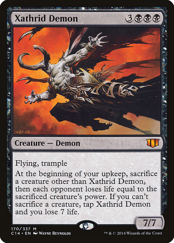 Xathrid Demon [Commander 2014] | Cracking-Singles