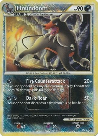 Houndoom (5/90) (League Promo) [HeartGold & SoulSilver: Undaunted] | Cracking-Singles