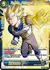 Vegeta, Prince of Speed (Foil) [SD1-05] | Cracking-Singles