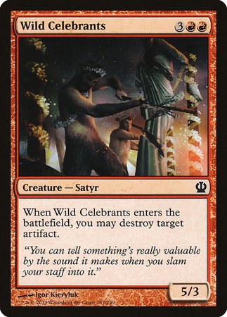 Wild Celebrants [Theros] | Cracking-Singles