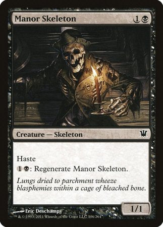 Manor Skeleton [Innistrad] | Cracking-Singles