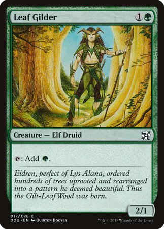 Leaf Gilder [Duel Decks: Elves vs. Inventors] | Cracking-Singles