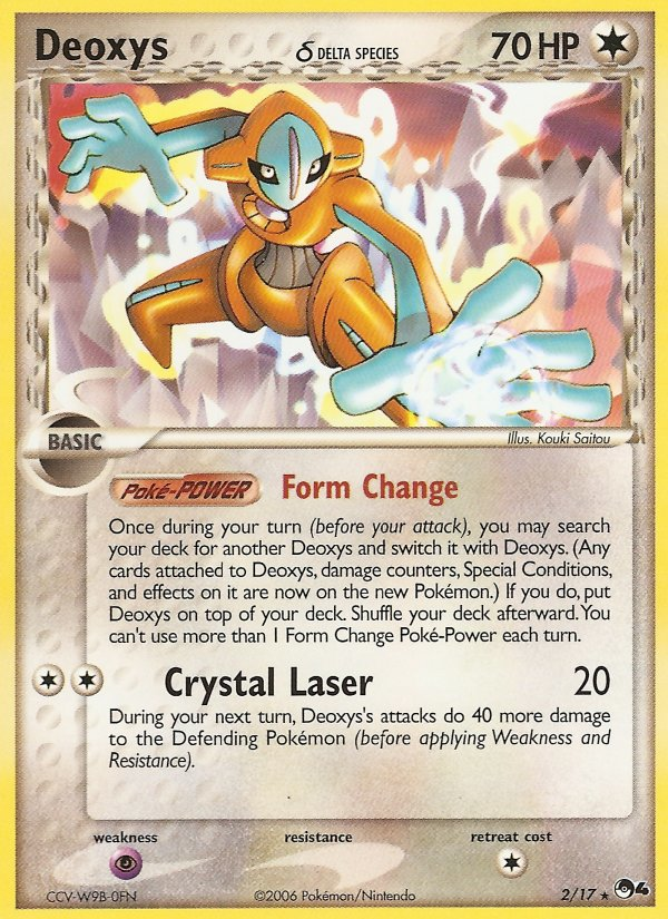 Deoxys (2/17) (Delta Species) [POP Series 4] | Cracking-Singles