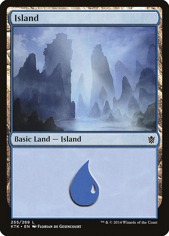 Island (255) [Khans of Tarkir] | Cracking-Singles