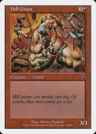 Hill Giant [Seventh Edition] | Cracking-Singles