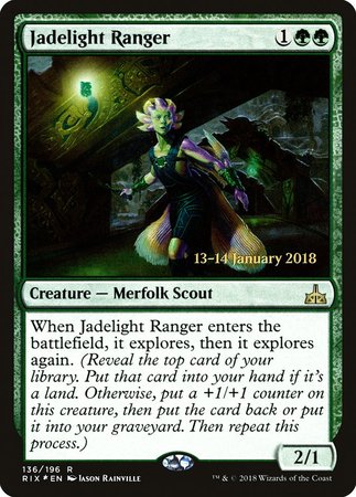 Jadelight Ranger [Rivals of Ixalan Promos] | Cracking-Singles