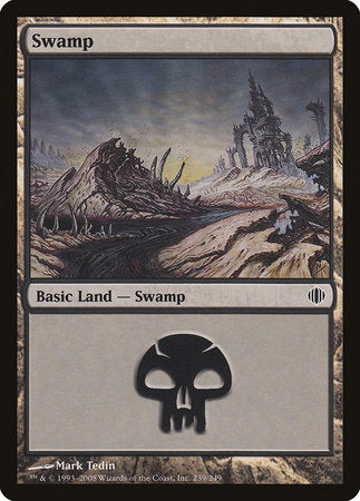 Swamp (239) [Shards of Alara] | Cracking-Singles