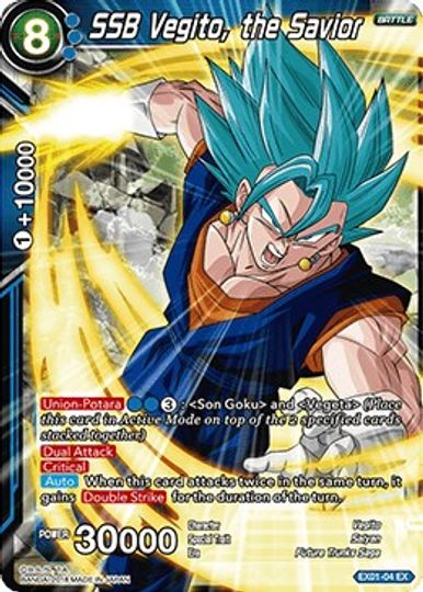 SSB Vegito, the Savior (EX01-04) [Mighty Heroes] | Cracking-Singles