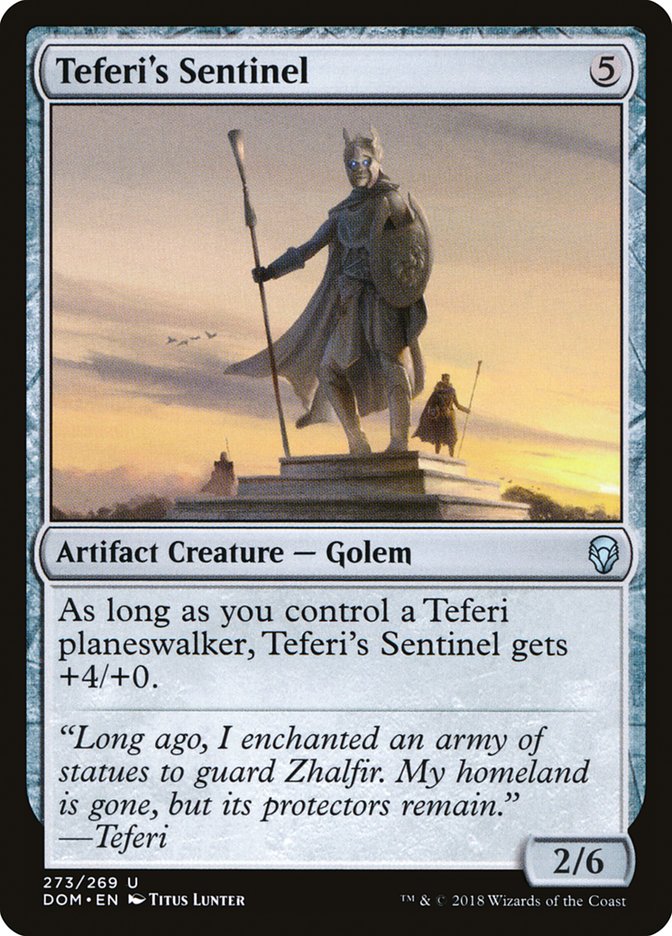 Teferi's Sentinel [Dominaria] | Cracking-Singles