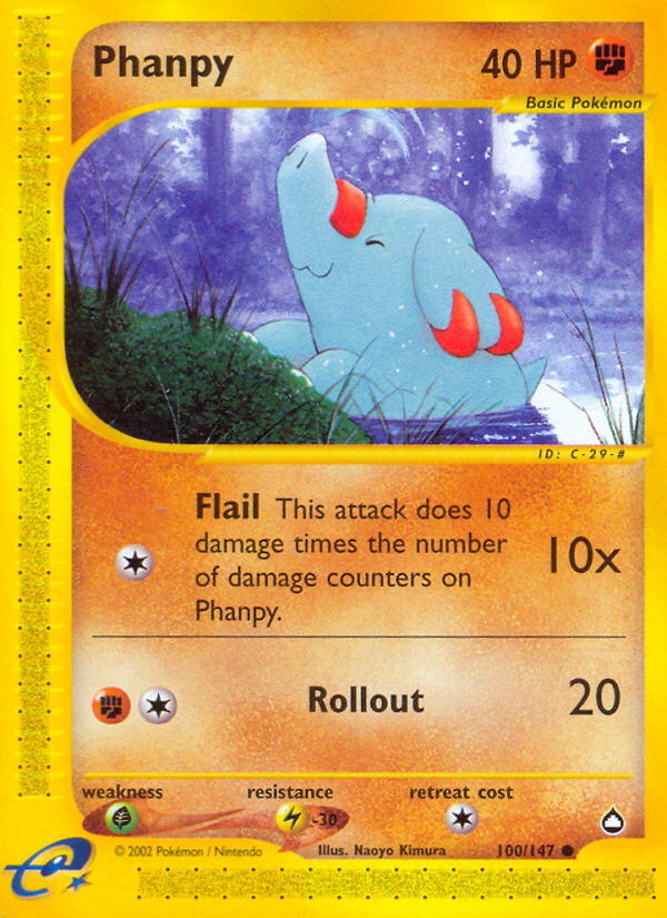 Phanpy (100/147) [Aquapolis] | Cracking-Singles