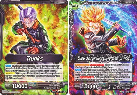 Trunks // Super Saiyan Trunks, Protector of Time [BT3-108] | Cracking-Singles