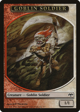 Goblin Soldier Token [Eventide Tokens] | Cracking-Singles