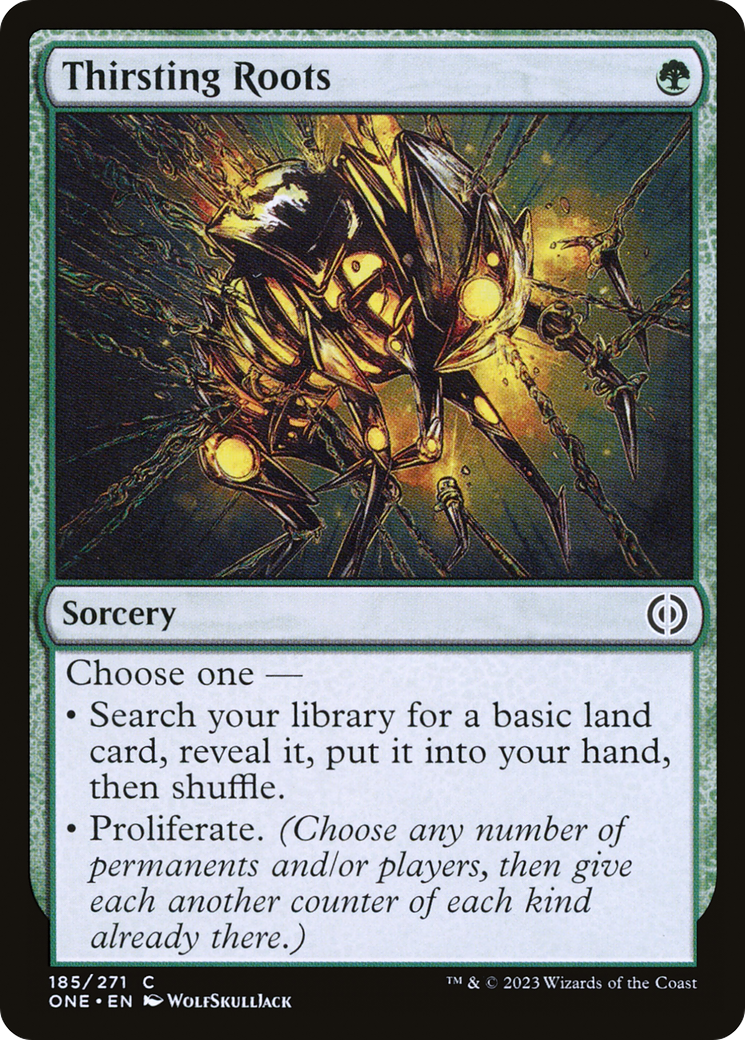 Thirsting Roots [Phyrexia: All Will Be One] | Cracking-Singles