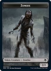 Zombie // Angel Double-Sided Token [Game Night: Free-for-All Tokens] | Cracking-Singles