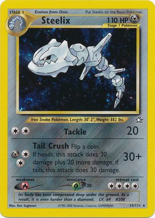 Steelix (15/111) [Neo Genesis Unlimited] | Cracking-Singles