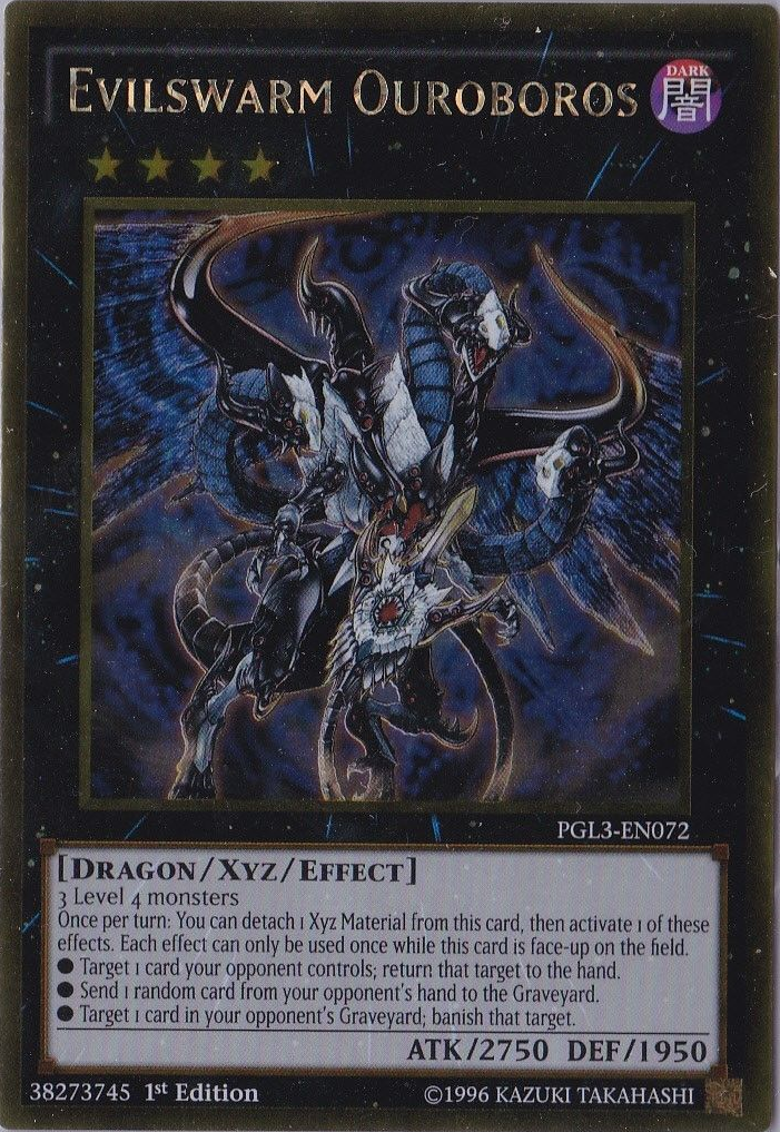 Evilswarm Ouroboros [PGL3-EN072] Gold Rare | Cracking-Singles