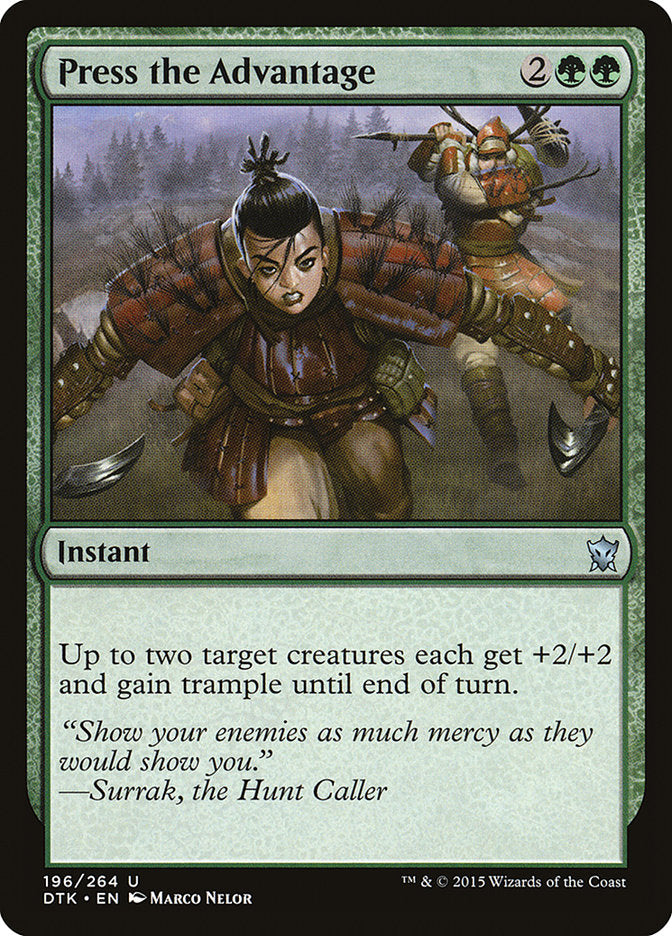 Press the Advantage [Dragons of Tarkir] | Cracking-Singles