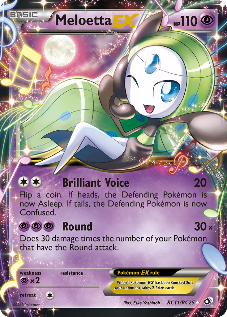 Meloetta EX (RC11/RC25) [Black & White: Legendary Treasures] | Cracking-Singles