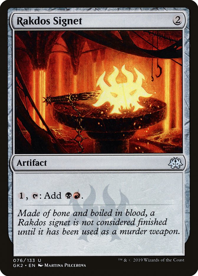 Rakdos Signet [Ravnica Allegiance Guild Kit] | Cracking-Singles