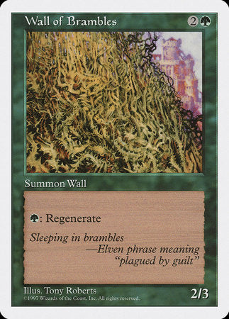 Wall of Brambles [Fifth Edition] | Cracking-Singles