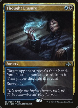 Thought Erasure [Guilds of Ravnica Promos] | Cracking-Singles