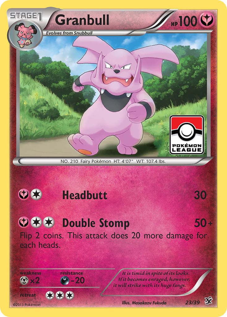 Granbull (23/39) [XY: Kalos Starter Set] | Cracking-Singles