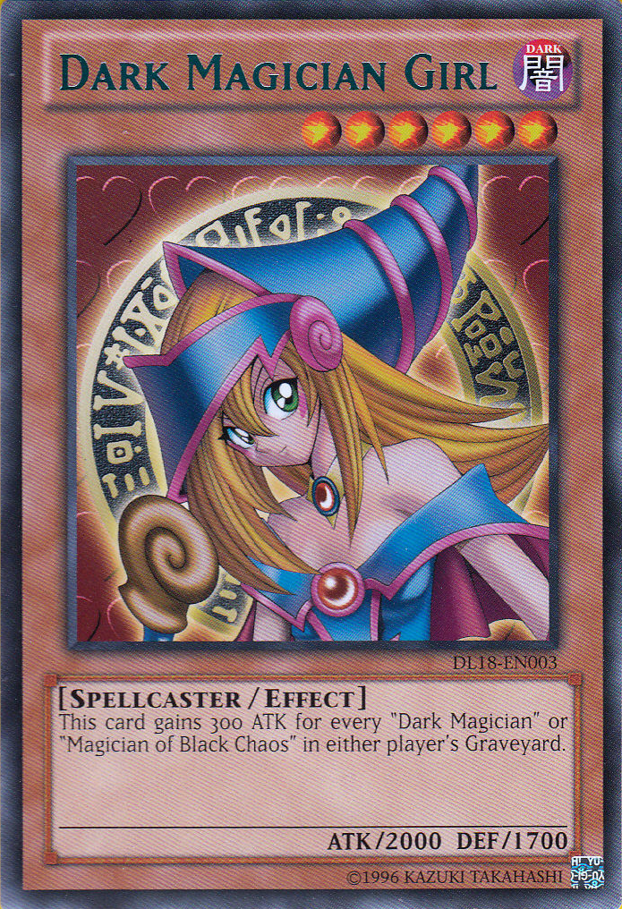 Dark Magician Girl (Green) [DL18-EN003] Rare | Cracking-Singles