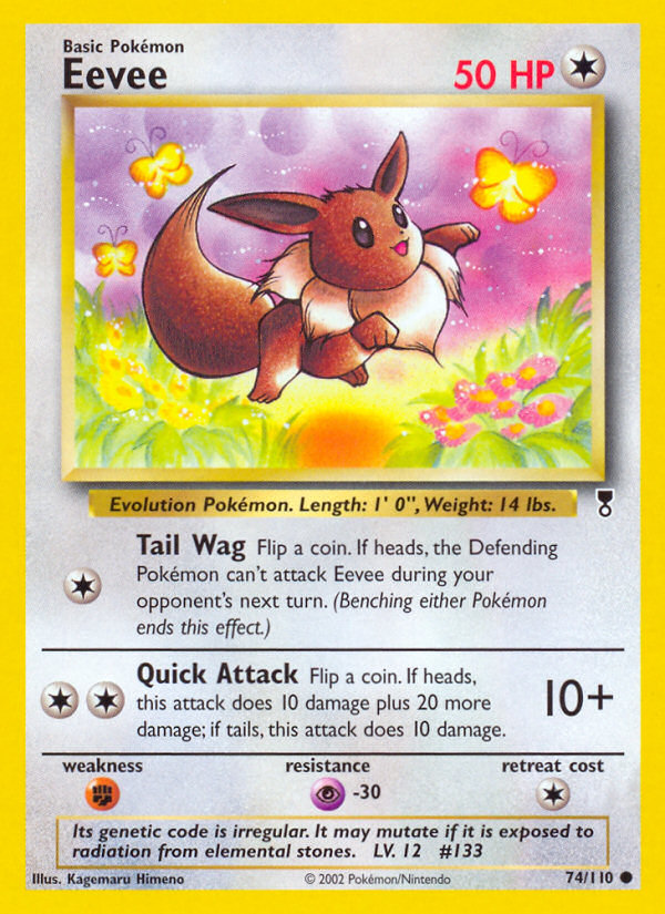 Eevee (74/110) [Legendary Collection] | Cracking-Singles