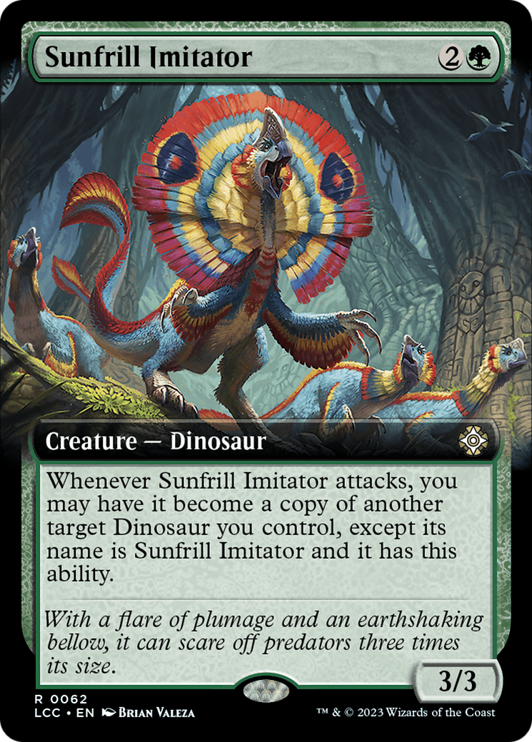 Sunfrill Imitator (Extended Art) [The Lost Caverns of Ixalan Commander] | Cracking-Singles