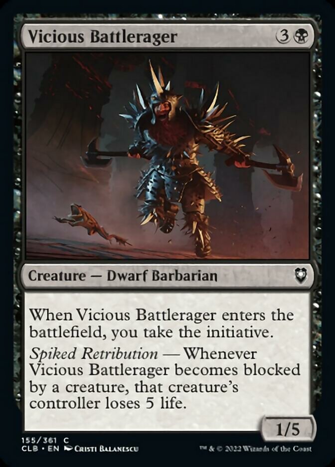 Vicious Battlerager [Commander Legends: Battle for Baldur's Gate] | Cracking-Singles