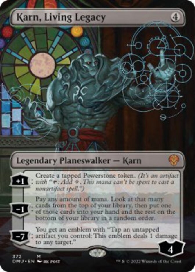 Karn, Living Legacy (Borderless) [Dominaria United] | Cracking-Singles