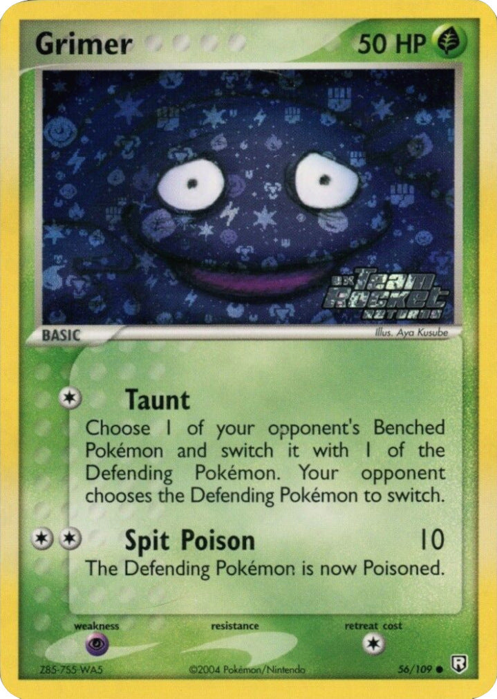 Grimer (56/109) (Stamped) [EX: Team Rocket Returns] | Cracking-Singles