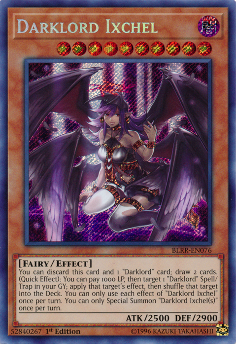 Darklord Ixchel [BLRR-EN076] Secret Rare | Cracking-Singles