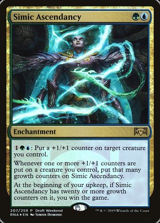 Simic Ascendancy [Ravnica Allegiance Promos] | Cracking-Singles