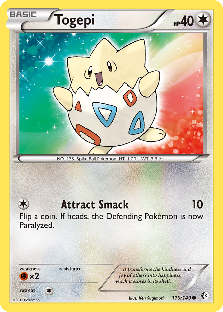 Togepi (110/149) [Black & White: Boundaries Crossed] | Cracking-Singles