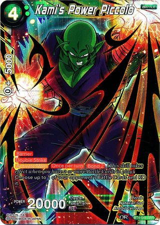 Kami's Power Piccolo (SPR) [BT4-049] | Cracking-Singles