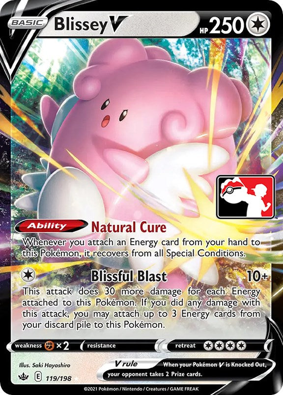 Blissey V (119/198) [Prize Pack Series One] | Cracking-Singles