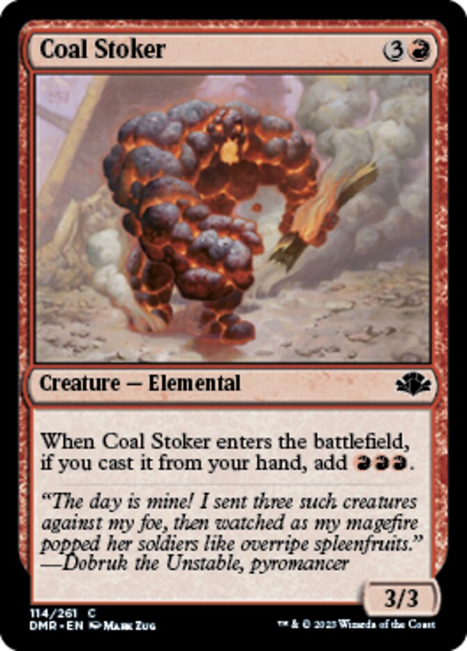 Coal Stoker [Dominaria Remastered] | Cracking-Singles