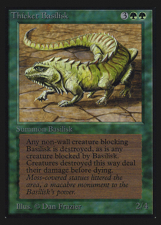 Thicket Basilisk (IE) [Intl. Collectors’ Edition] | Cracking-Singles