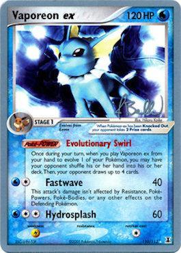 Vaporeon ex (110/113) (Eeveelutions - Jimmy Ballard) [World Championships 2006] | Cracking-Singles