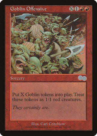 Goblin Offensive [Urza's Saga] | Cracking-Singles