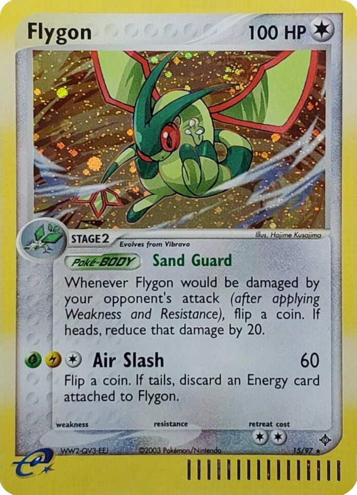 Flygon (15/97) (Theme Deck Exclusive) [EX: Dragon] | Cracking-Singles