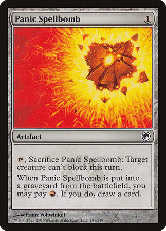 Panic Spellbomb [Scars of Mirrodin] | Cracking-Singles