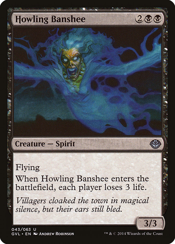 Howling Banshee (Garruk vs. Liliana) [Duel Decks Anthology] | Cracking-Singles