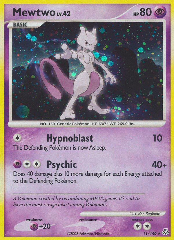 Mewtwo (11/146) [Diamond & Pearl: Legends Awakened] | Cracking-Singles