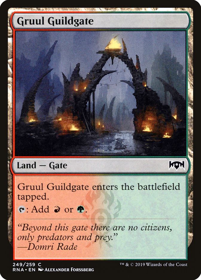 Gruul Guildgate (249/259) [Ravnica Allegiance] | Cracking-Singles