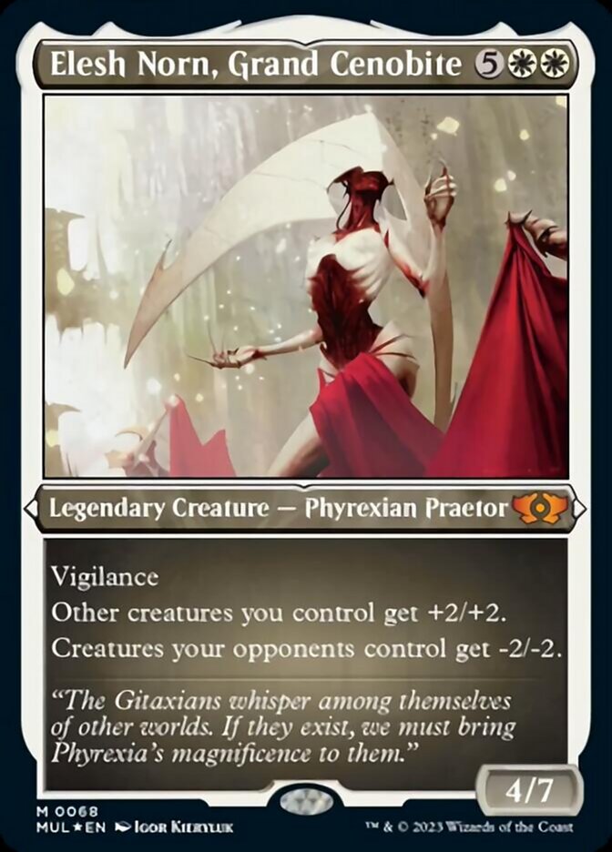 Elesh Norn, Grand Cenobite (Foil Etched) [Multiverse Legends] | Cracking-Singles