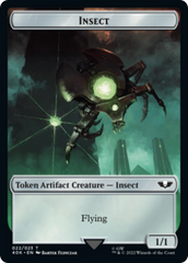 Necron Warrior // Insect [Universes Beyond: Warhammer 40,000 Tokens] | Cracking-Singles