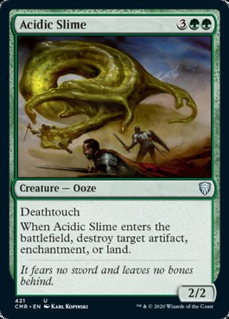 Acidic Slime [Commander Legends] | Cracking-Singles